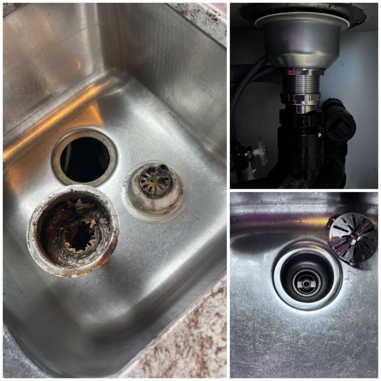 sink and drain